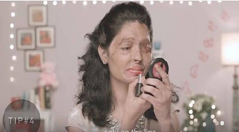 Reshma Bano Qureshi gets ready to walk the runway