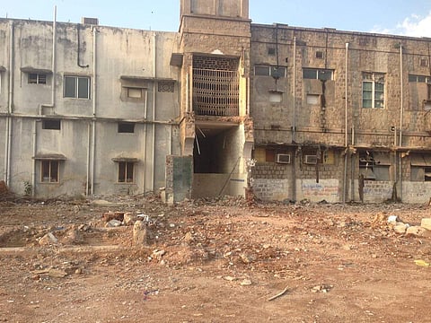 Demolished last year, the maternity ward at the General Hospital awaits reconstruction in Guntur | Express