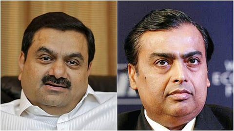 Adani and  Ambani | Agencies