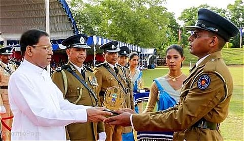 Sri Lanka police are entirely under the Central government.