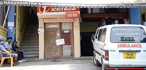 Two non-functional  ATMs in the city on Wednesday | P Jawahar