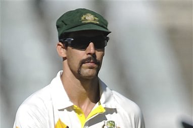Australia’s Mitchel Johnson 