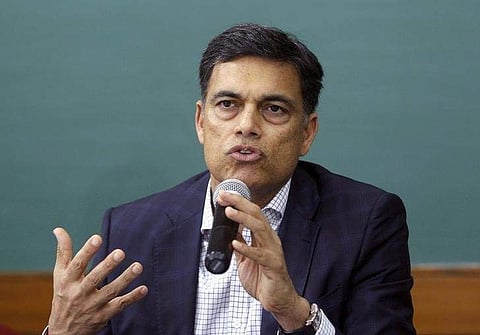 JSW Steel Chairman Sajjan Jindal speaks during a news conference in Ahmedabad, India, July 1, 2015. | Reuters