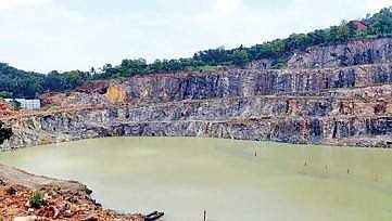 Mookunnimala quarry. (File photo)