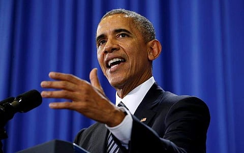 U.S. President Barack Obama at the MacDill Air Force Base, home to U.S. Central Command and U.S. Special Operations Command, in Tampa, Florida. (File Photo | Reuters)