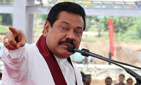Former Sri Lankan President Mahinda Rajapaksa