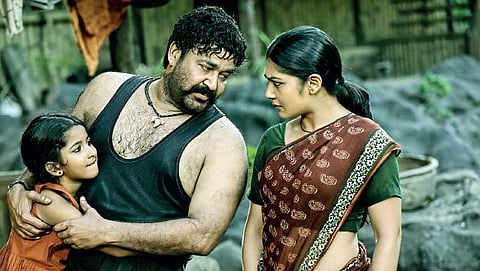 A still from  'Pulimurugan'