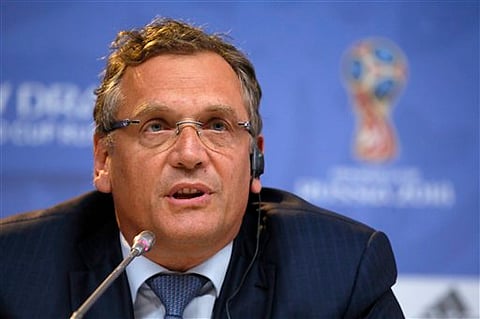 Former FIFA secretary general Jerome Valcke (File|AP)