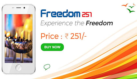 How to Buy Freedom 251 Smartphone Online
