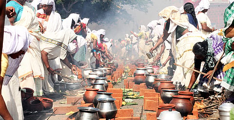 Lakhs of Devotees Celebrate Attukal Pongala in Thiruvananthapuram
