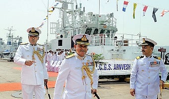 ICG Vessel Arnvesh Commissioned