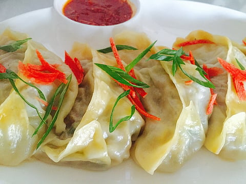 Naga Mircha Momo fest at Dzukou Tribal Kitchen. | IANS