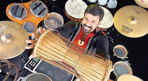 His Heart Goes Boom Boom Like His Drums!
