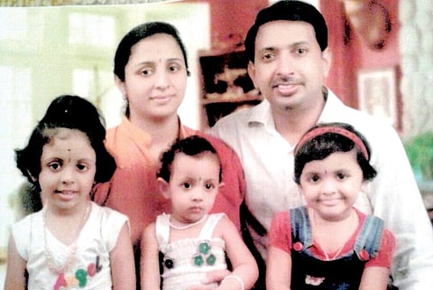 Reji Joseph with his family