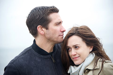This image released by Fox Searchlight shows Jake Gyllenhaal, left, and Heather Lind in a scene from 'Demolition.' | AP