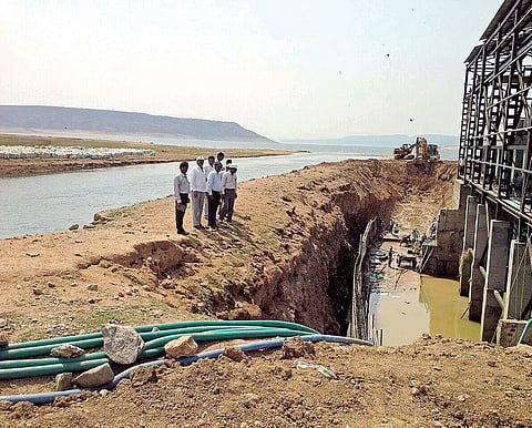 All set for trial run to pump water from dead storage at Puttamgandi 