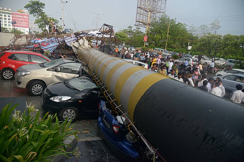 Heavy rains and wind wreak havoc in AP, Telangana and Odisha