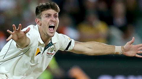 Australia captain Mitchell Marsh 