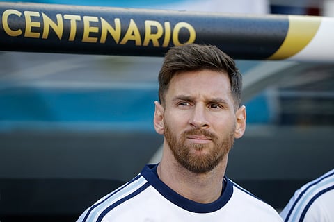 Argentina and Barcelona striker Lionel Messi (File|AP)