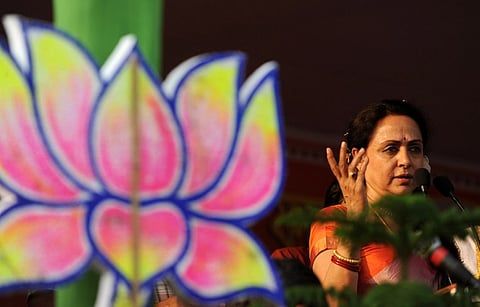 Mathura MP Hema Malini. 