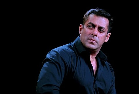 Bollywood star Salman Khan. 