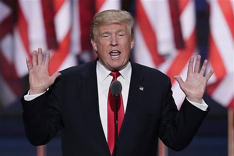 Former US President Donald Trump