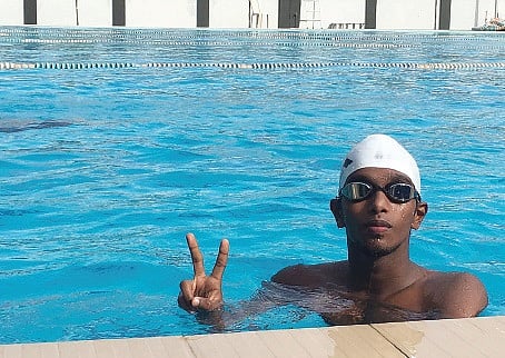 With 4 state-level gold medals, Swimmer Suneesh eyes to make a mark at the national stage