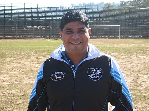 AFC pro license football coach Bino George  (EPS)