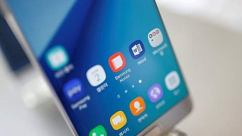 A Samsung Electronics" Galaxy Note 7 new smartphone is displayed at its store in Seoul, South Korea | Reuters