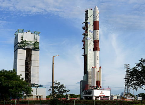 PSLV C35 at the launchpad | ISRO