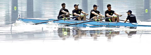 Over 200 participants across India all set to row