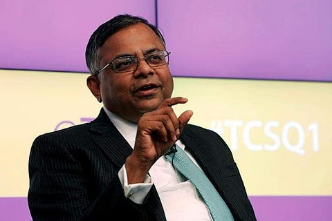 TCS Chief Executive Officer and Managing Director N Chandrasekaran. | Reuters