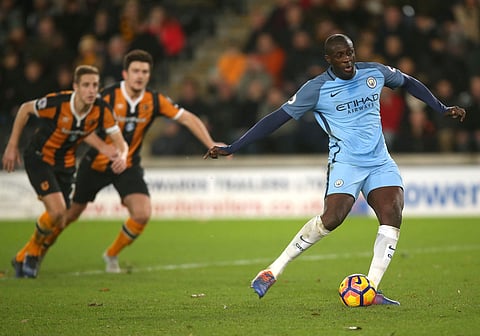 Yaya Toure (R) assertied that Manchester City has no more room for error appears to be shared by his team-mates. |AP