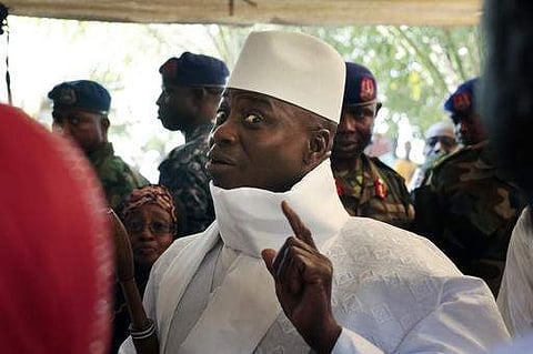 Gambia's President Yahya Jammeh. | AP