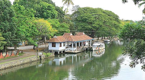 The port city  of Muziris