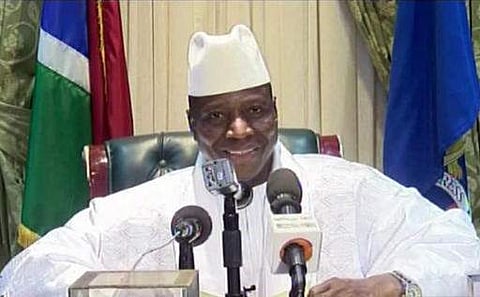 Gambia leader Yahya Jammeh. (File photo | AP)