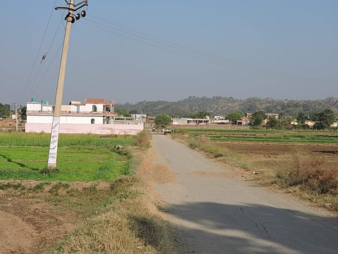 Road connectivity has been plaguing six villages in Punjab, including the village of Majri (in pic), which faces heavy inundation during the rains. | Express Photo Service