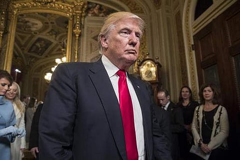 US President Donald Trump. | AP File Photo