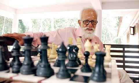 Chess historian P V N Namboodiripad  K Shijith
