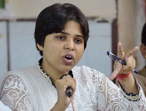 Leader of the Bhumata Brigade Trupti Desai. | PTI File Photo