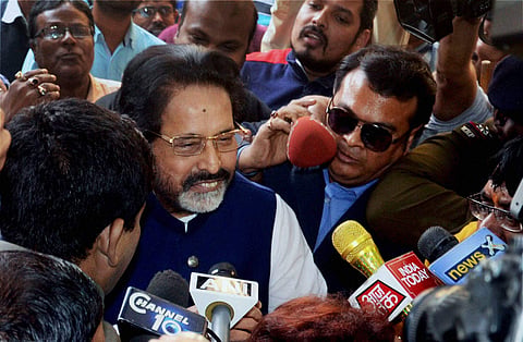 TMC MP Sudip Bandopadhyay arrives to appear before CBI in connection with Rose Valley chit fund scam. (File photo) | PTI