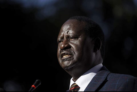 Kenyan opposition leader Raila Odinga. (File photo | AP)