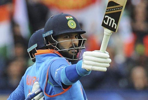 Indian all-rounder Yuvraj Singh. | AP