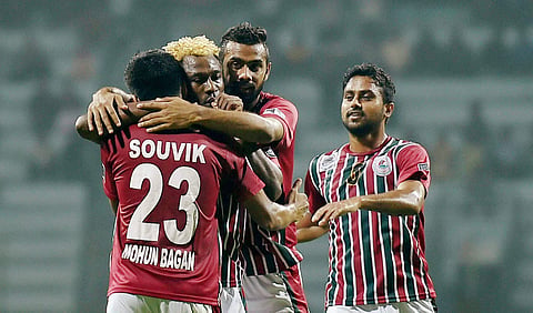 File Photo of Mohun Bagan football team. (File | PTI)