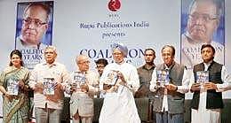 Former President Pranab Mukherjee launches his book