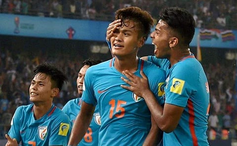 Indian striker Jeakson Singh | AP