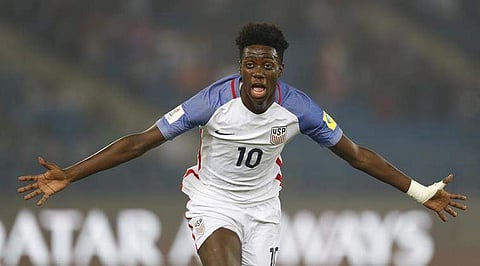 US striker Timothy Weah | AP
