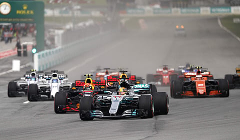F1 was due to race in Bahrain on April 12 and in the Saudi Arabian city of Jeddah on April 19.