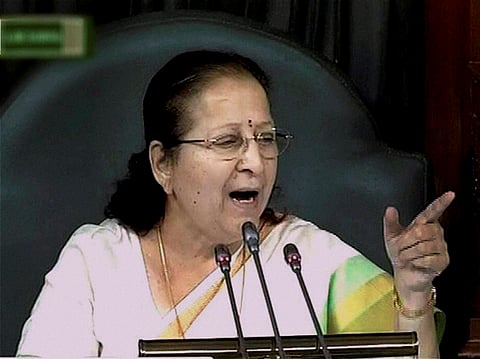 Lok Sabha speaker Sumitra Mahajan | PTI