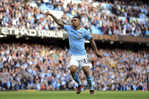 Manchester City's Gabriel Jesus. | AP